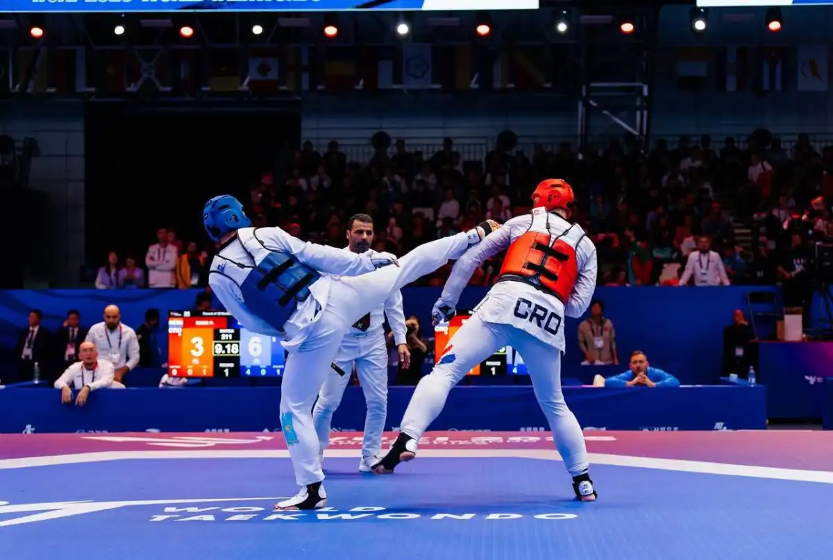 Казахстанский спортсмен Бейбарыс Каблан стал чемпионом мира по таеквондо