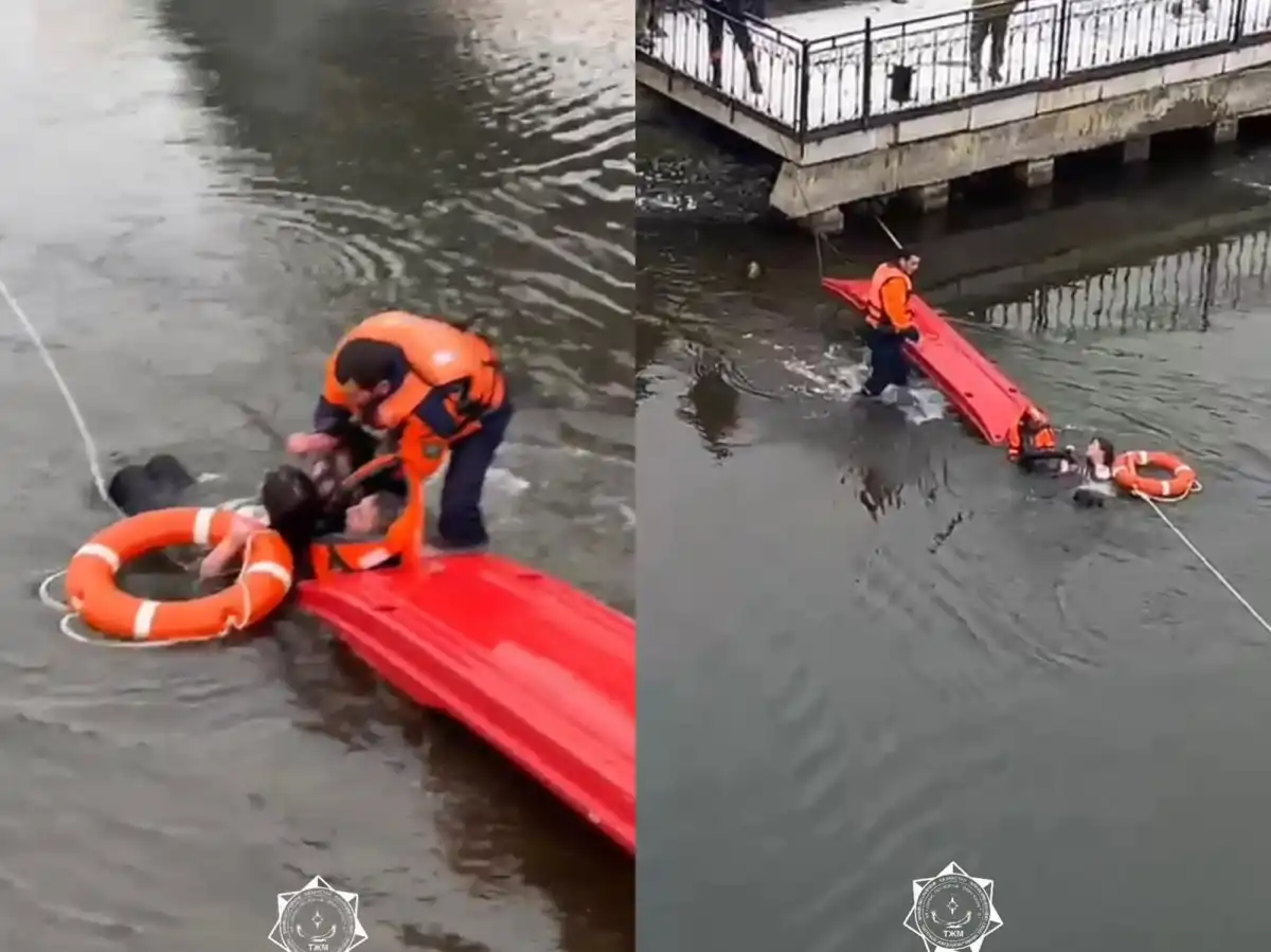 Астанчанку спасли после попытки суицида на Атырауском мосту