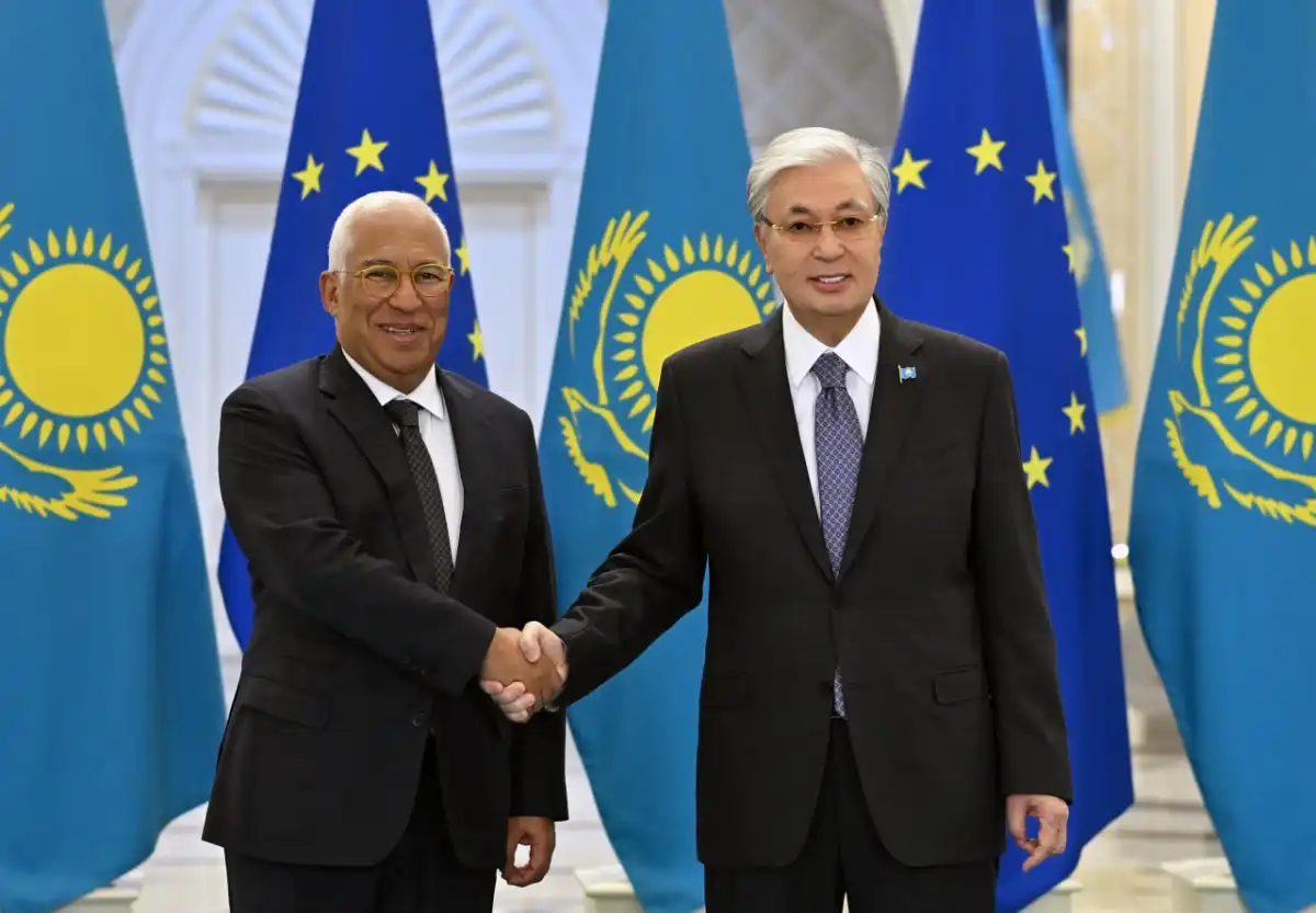 Токаев встретил Президента Европейского Совета Антониу Кошту