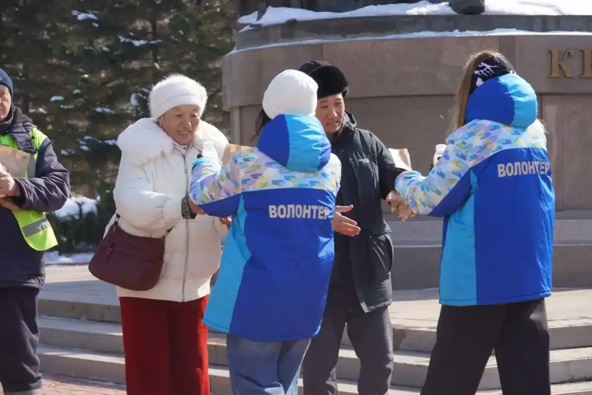 Международный день волонтёров отмечают в Казахстане