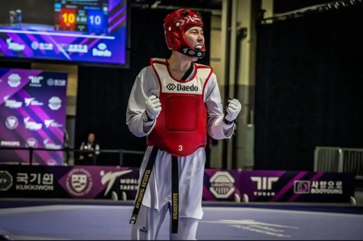 Казахстанский таэквондист завоевал бронзу молодежного ЧМ