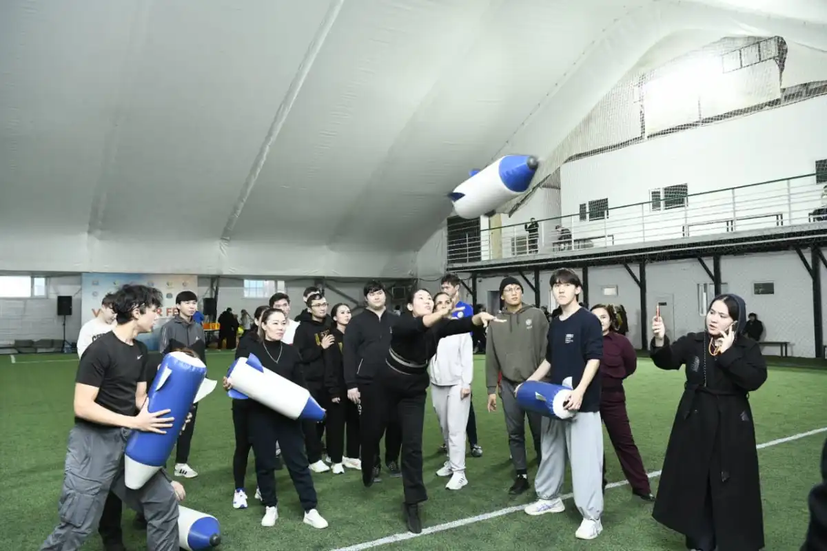 В Астане провели тимбилдинг для волонтеров Volunteer Fest