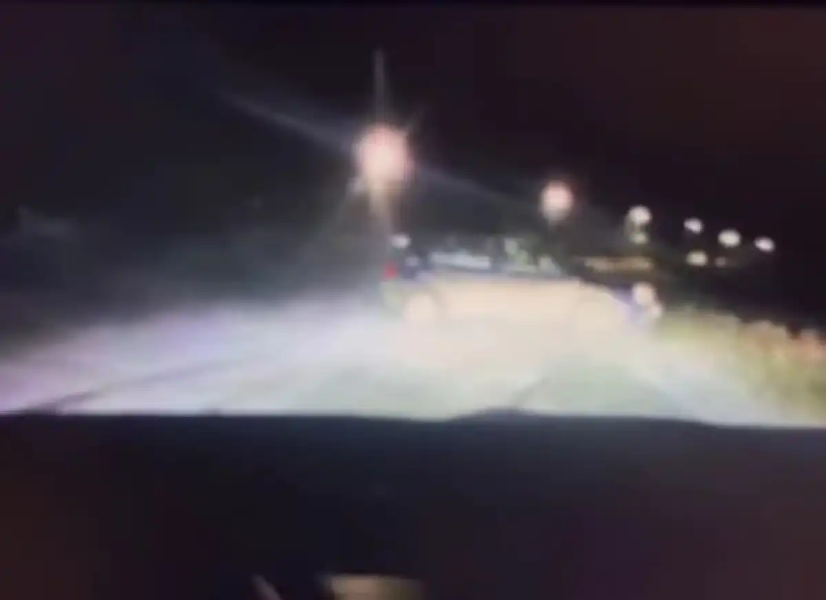 Дрифтер без прав в Костанае вынудил полицию перекрыть ему дорогу – ВИДЕО