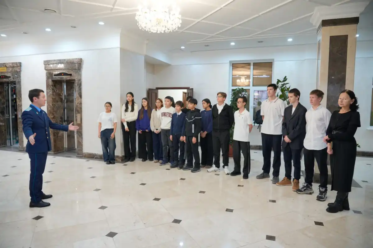 Как работает прокуратура: школьники посетили день открытых дверей в Астане