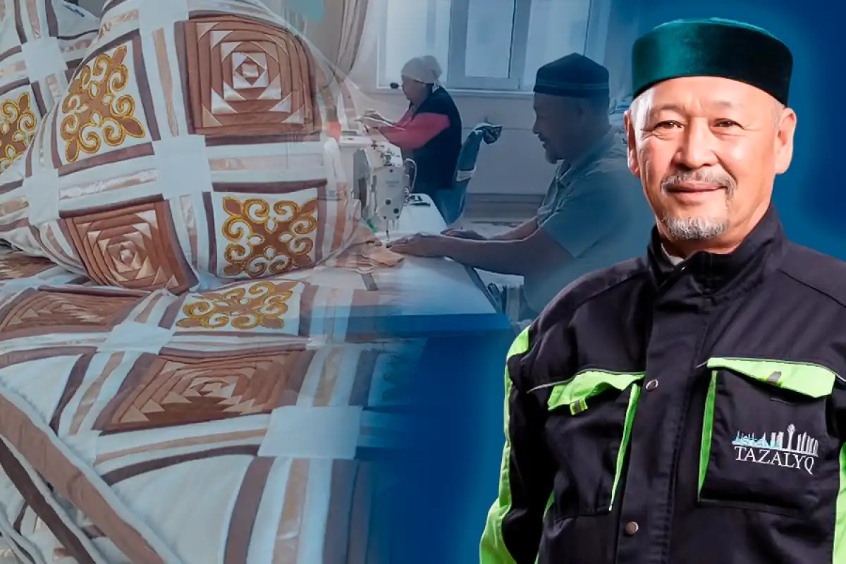 Когда труд и традиции идут рука об руку: история водителя «Астана Тазалық» с национальным хобби