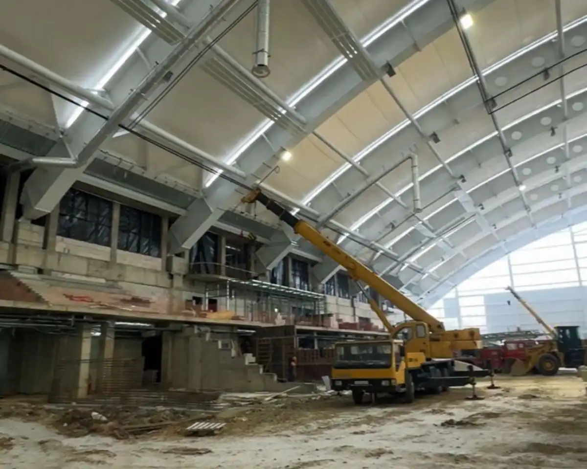 Реконструкция стадиона имени Мунайтпасова активно продолжается в столице