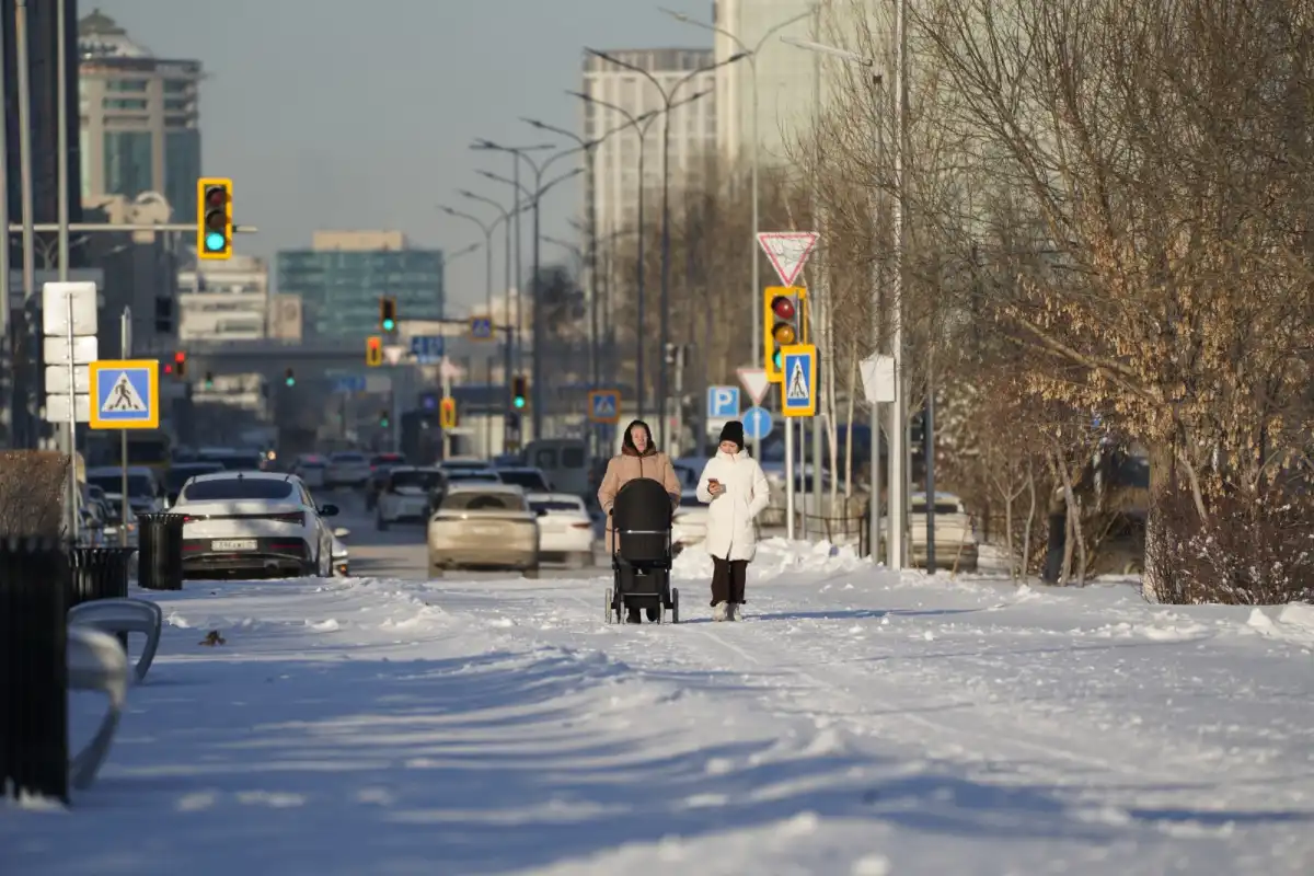 До 5 градусов мороза прогнозируют в столице сегодня