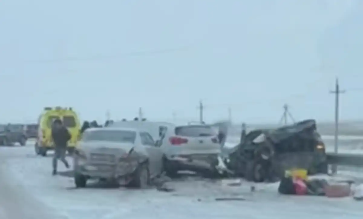 Один погиб и двое пострадали в результате ДТП в Акмолинской области