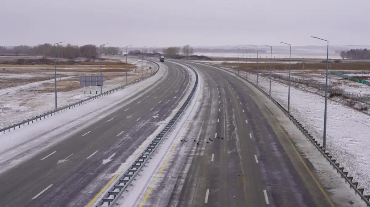 Какие участки дорог закрыли в Акмолинской и Карагандинской областях