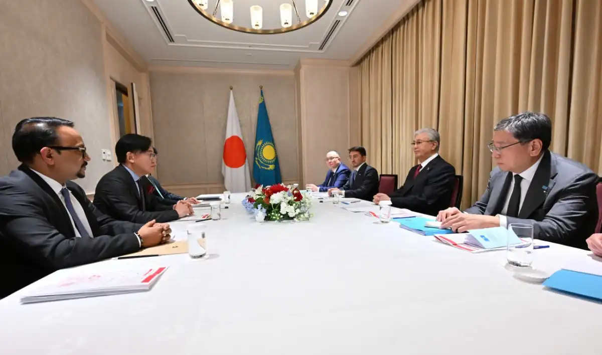 Токаев принял главу компании Rakuten Group