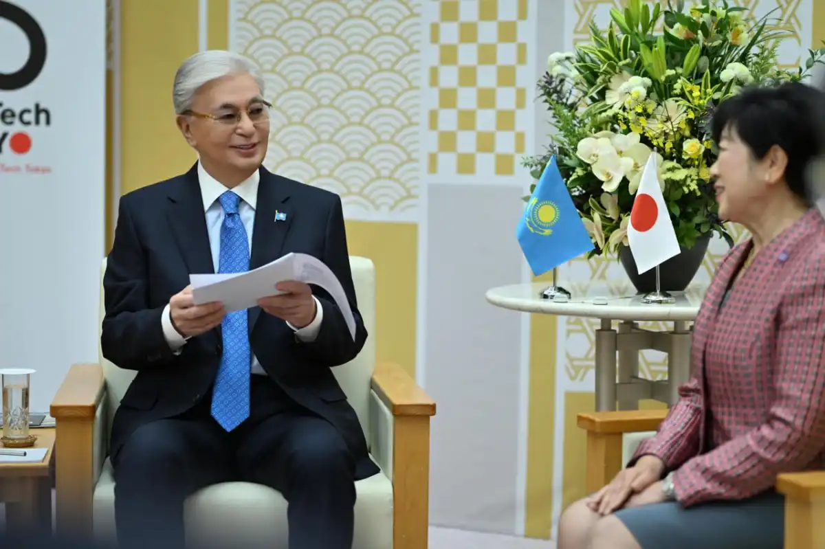 Токаеву представили концепцию Smart city Токио