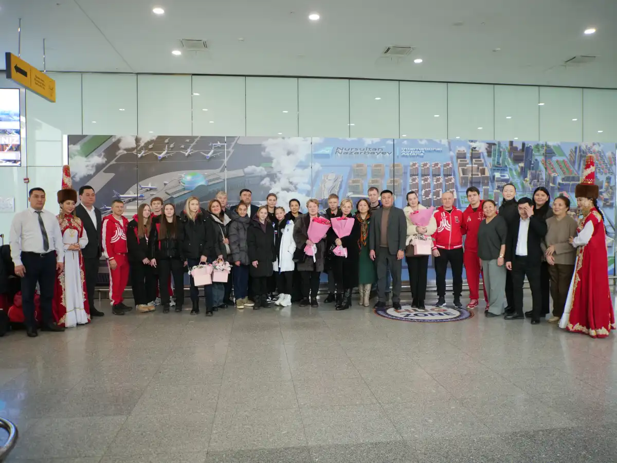 В Астану прибыла спортивная делегация из Москвы