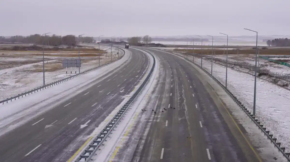 Возобновлено движение по трассе от Астаны до Павлодарской области