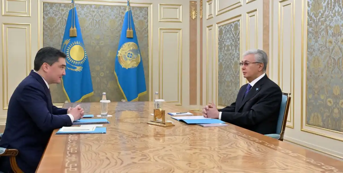 Бектенов доложил Токаеву о повышении благосостояния казахстанцев