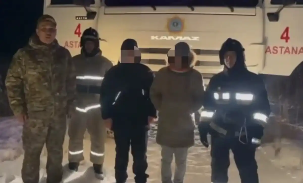 Двух заблудившихся подростков нашли спасатели в Астане