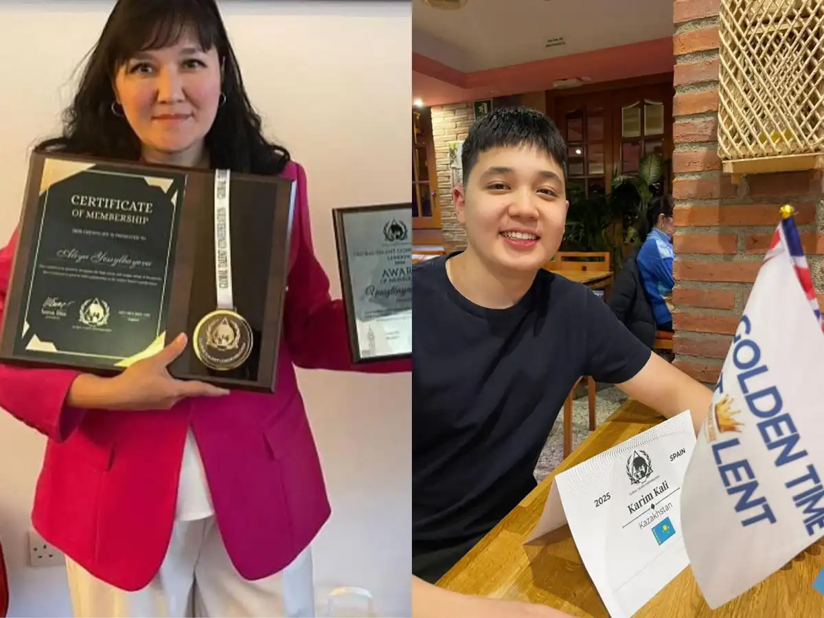 Юный художник из Казахстана представил страну на престижных выставках в Европе