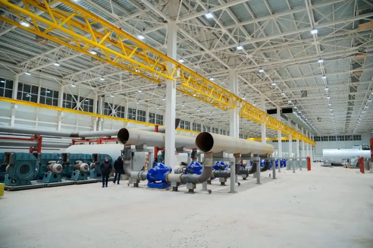 Еще одну газовую тепловую станцию начали строить в Астане