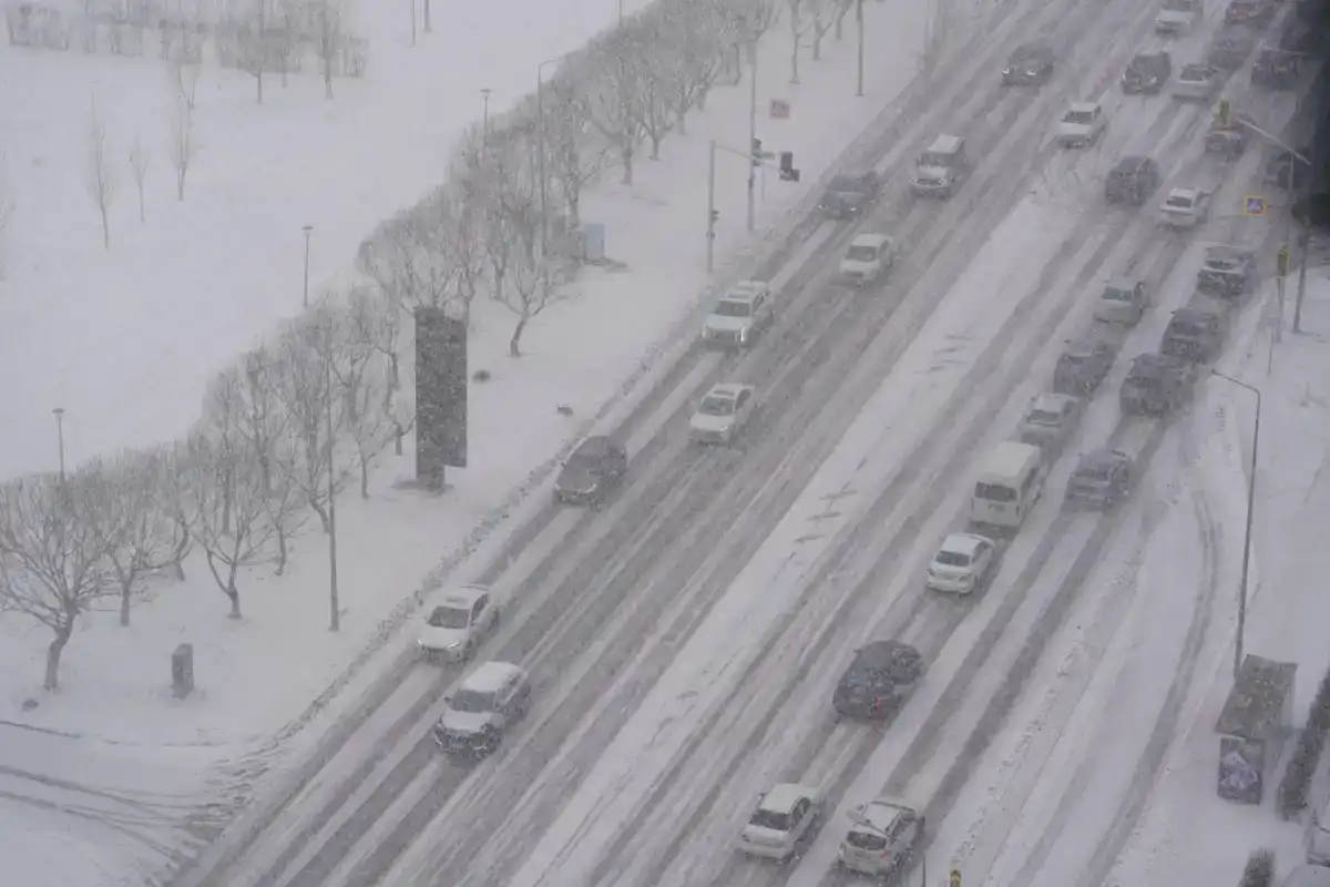 В Казахстан идут сильные морозы до −38 °C