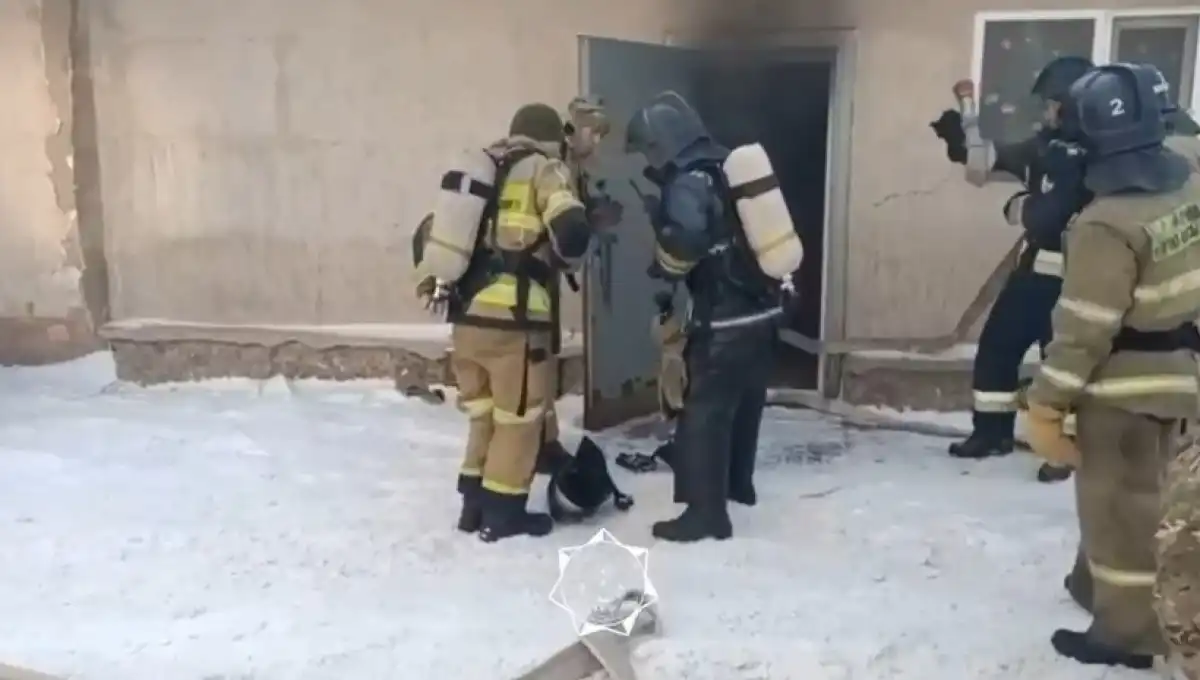 Хлопок газа произошел в столовой в Астане