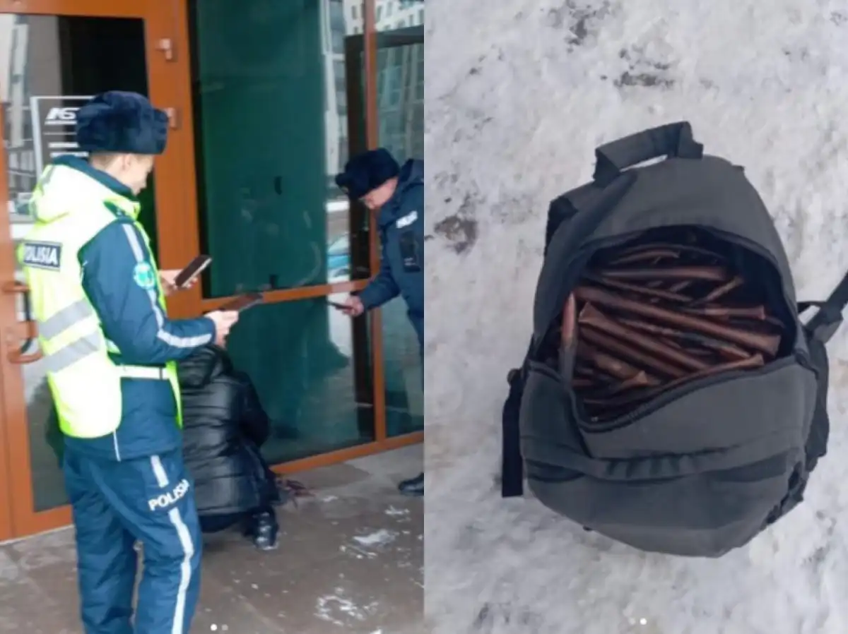 Астанчанина поймали на крыше дома с медными трубками кондиционеров