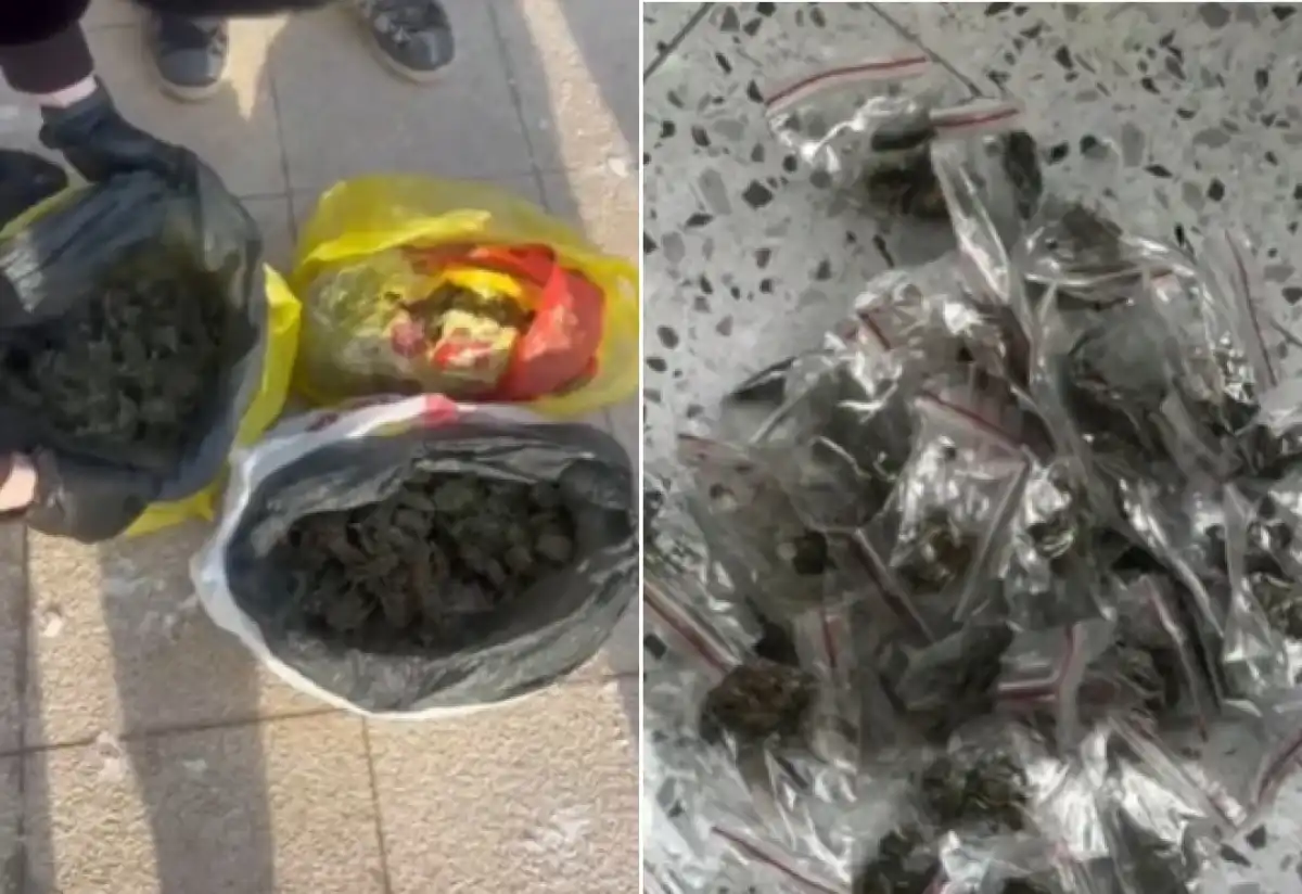 Пакеты с наркотиками выбросили из окна многоэтажки в Акмолинской области