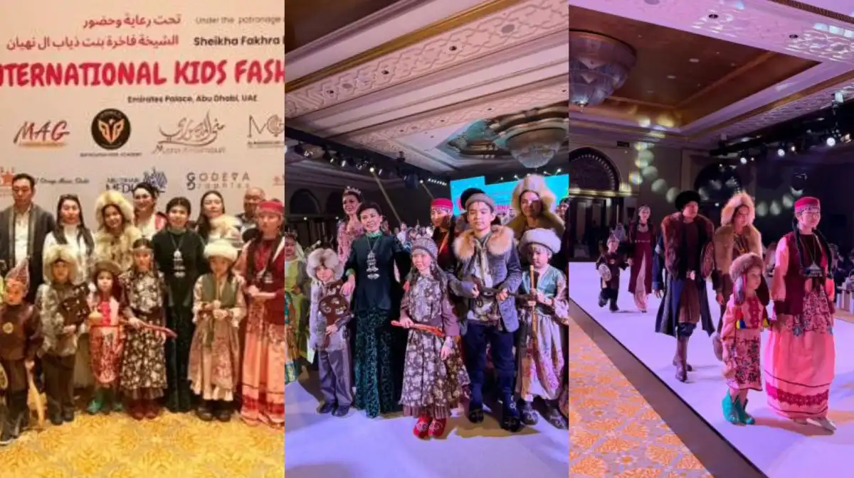 Казахстанский дизайнер получила награду на неделе моды в Абу-Даби