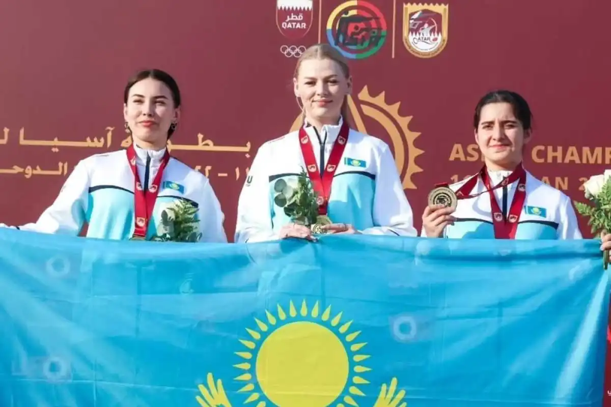 Казахстан завоевал еще одно золото чемпионата Азии по стендовой стрельбе