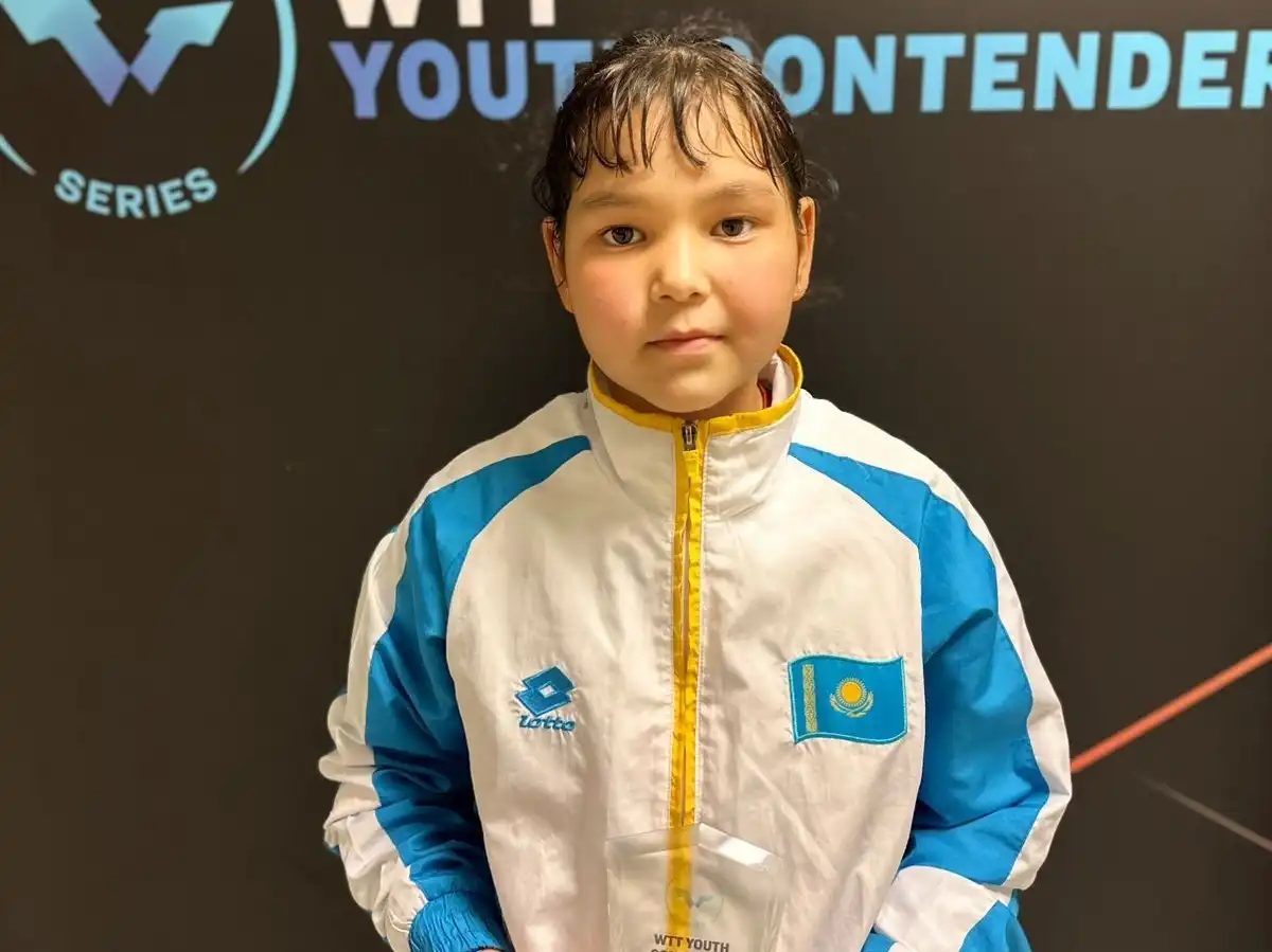 10-летняя казахстанская теннисистка завоевала медаль на турнире в Катаре