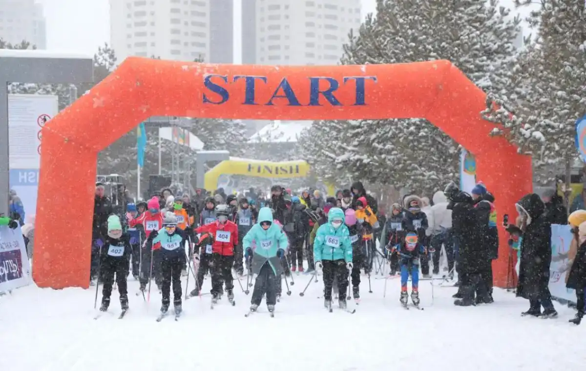 Массовые лыжные гонки пройдут в Астане