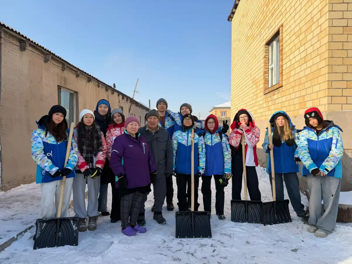 В Астане прошла акция «Добрые дела зимой»