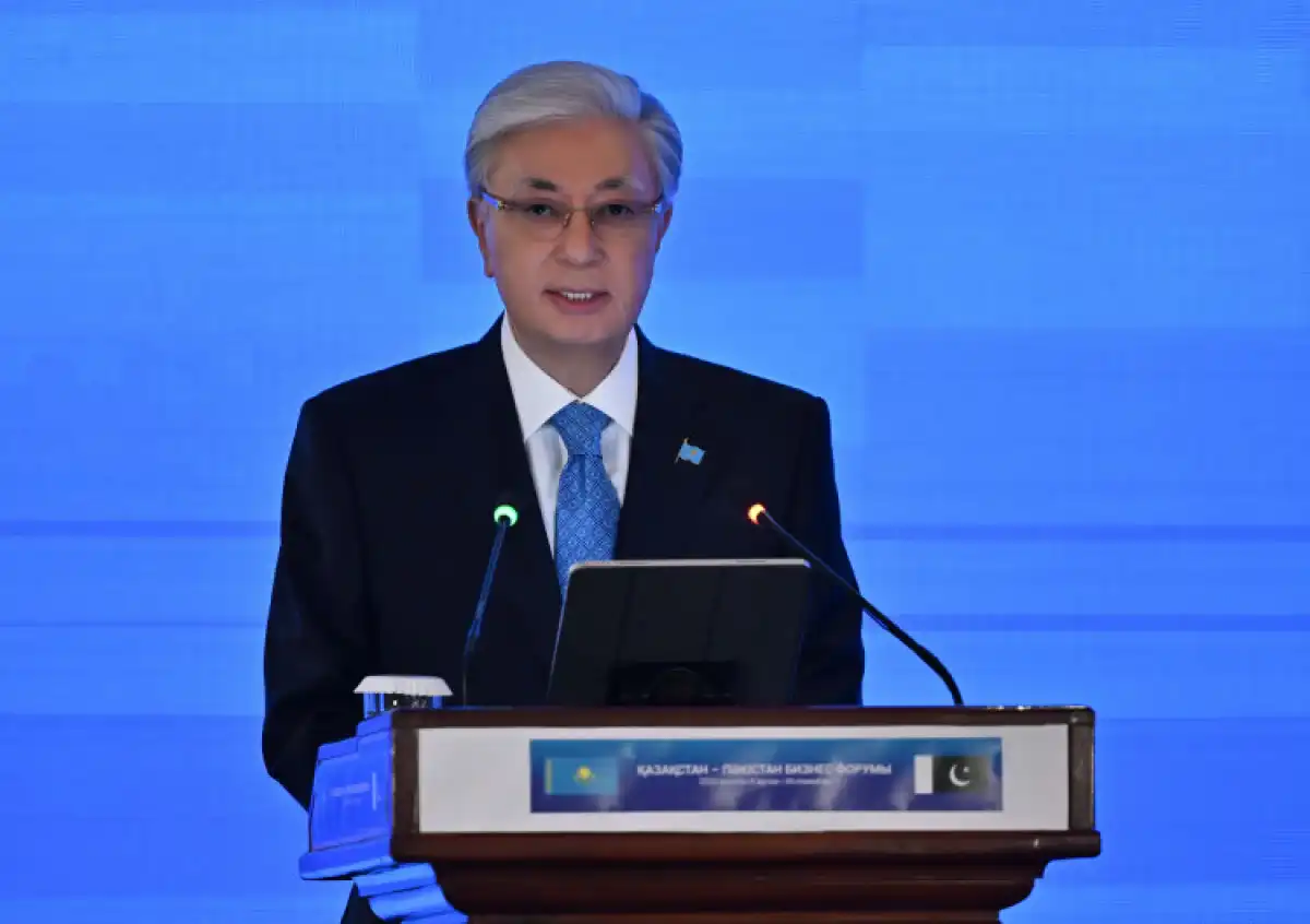 Токаев и Шахбаз Шариф приняли участие в казахско-пакистанском бизнес-форуме