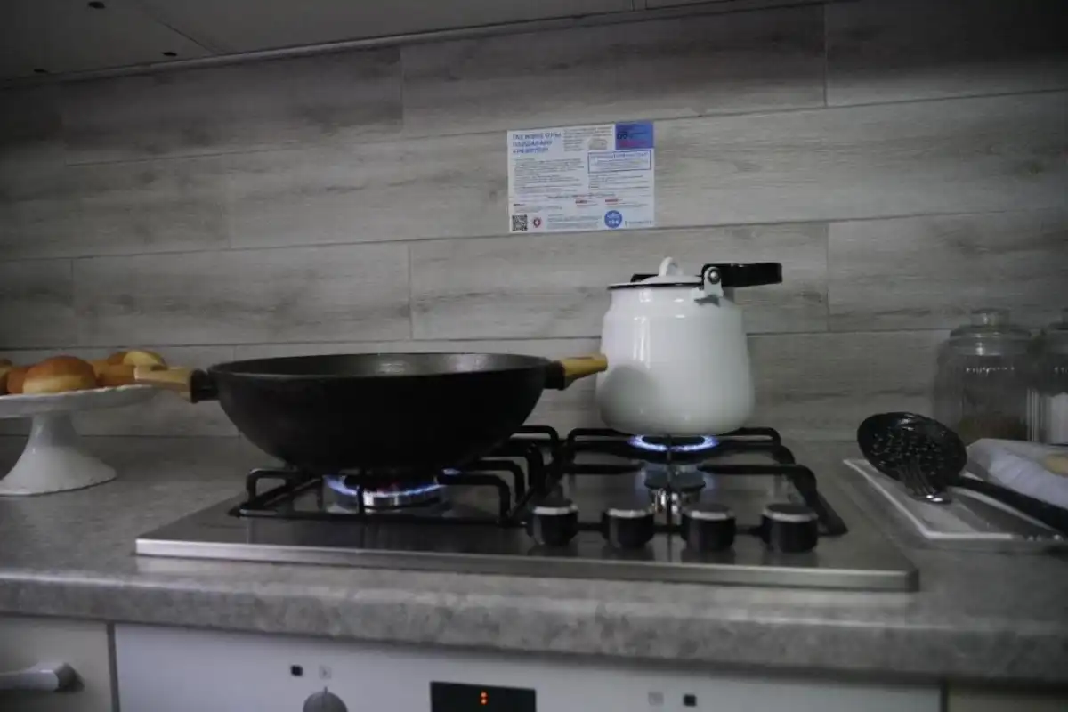 Жилой массив «Чубары» подключили к газу в Астане