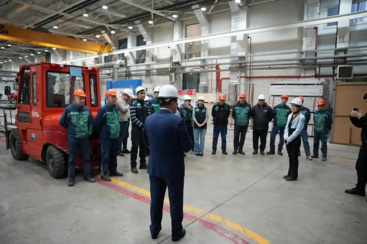 В Индустриальном парке №1 Астаны обсудили проект новой Конституции