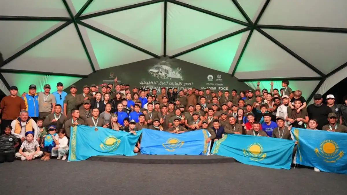 Казахстанские спецподразделения завоевали золото и серебро на международном турнире в ОАЭ