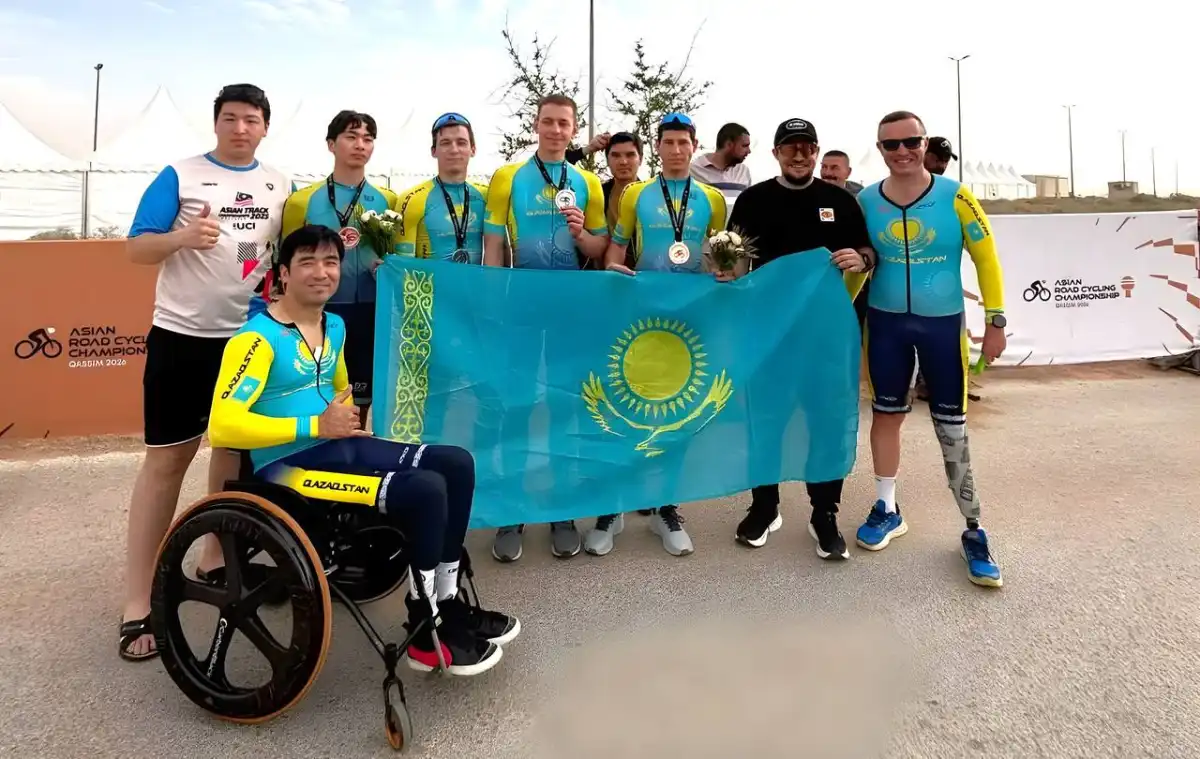 Казахстанцы завоевали шесть медалей на чемпионате Азии по пара велоспорту