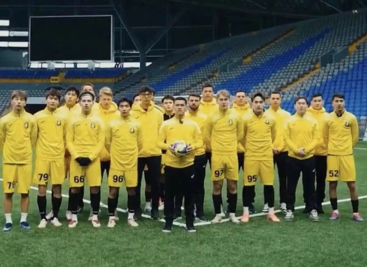 Футбольный клуб «Жеңіс» запустил эстафету в поддержку проекта Конституции