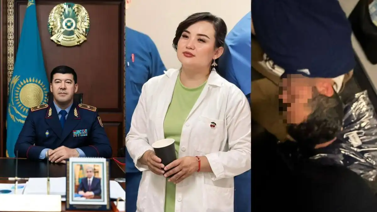 Начальник Департамента полиции и врач спасли иностранца на авиарейсе Астана – Актау