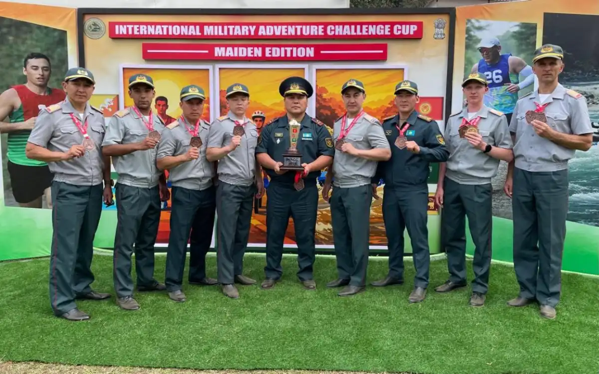 Армейские спортсмены завоевали бронзу в международном состязании по дуатлону