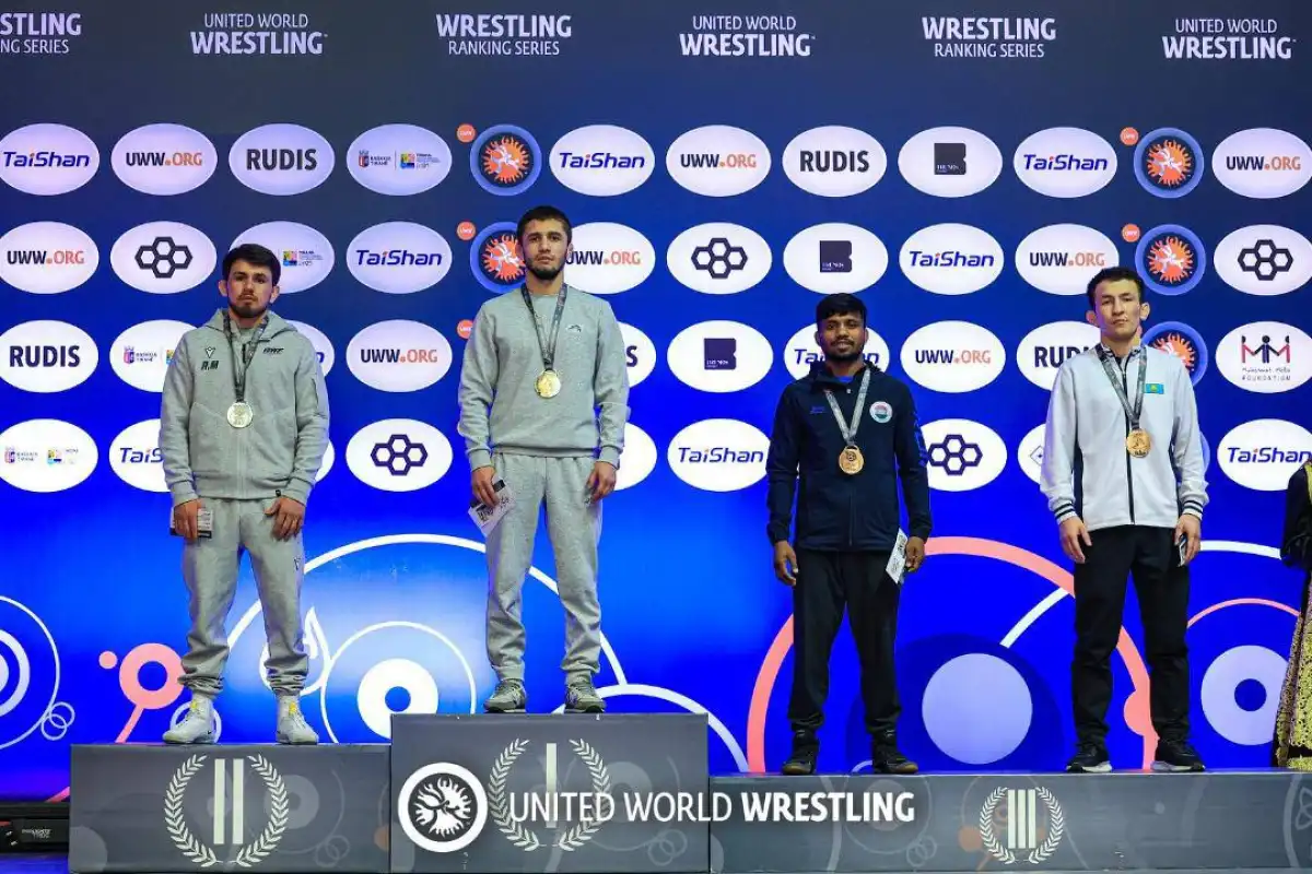 Столичный борец завоевал бронзу на международном турнире в Албании