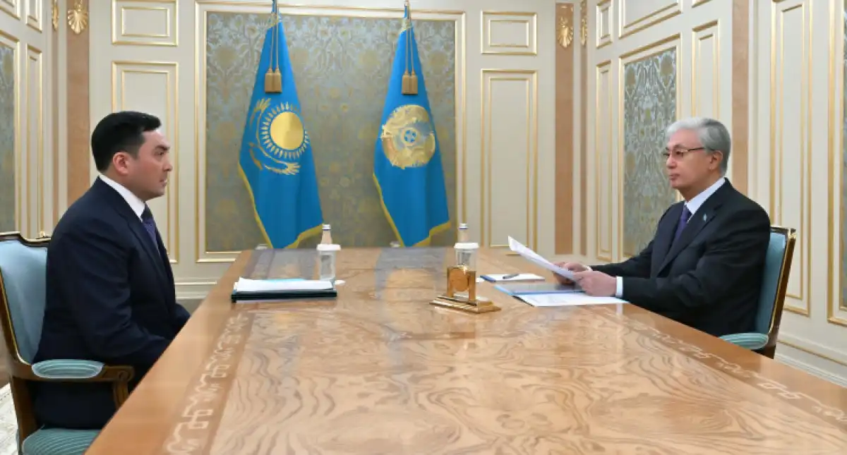 Президент принял министра энергетики Ерлана Аккенженова