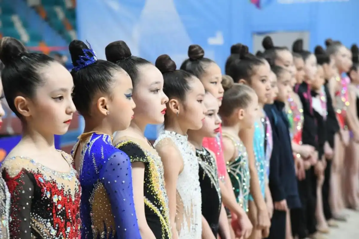 В Астане проходит масштабная серия международных турниров по художественной гимнастике ALEM CUP