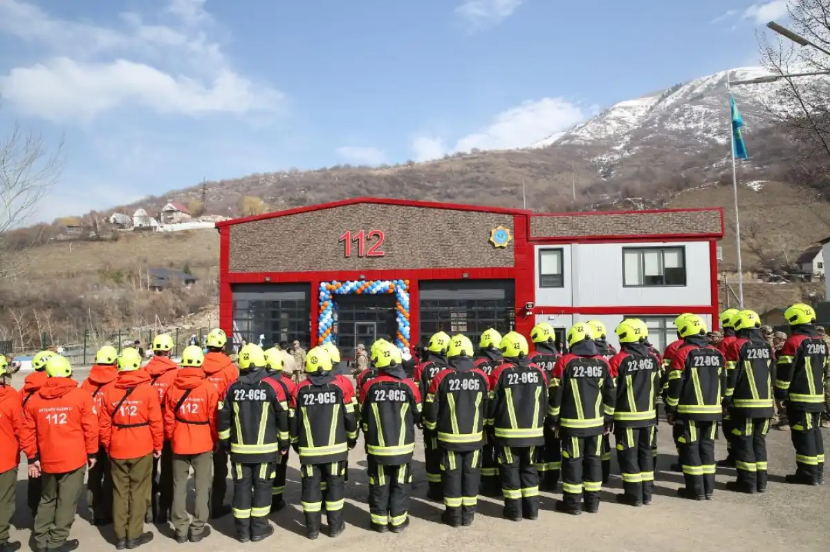 Уникальный спасательный комплекс открыли в горах Алматы
