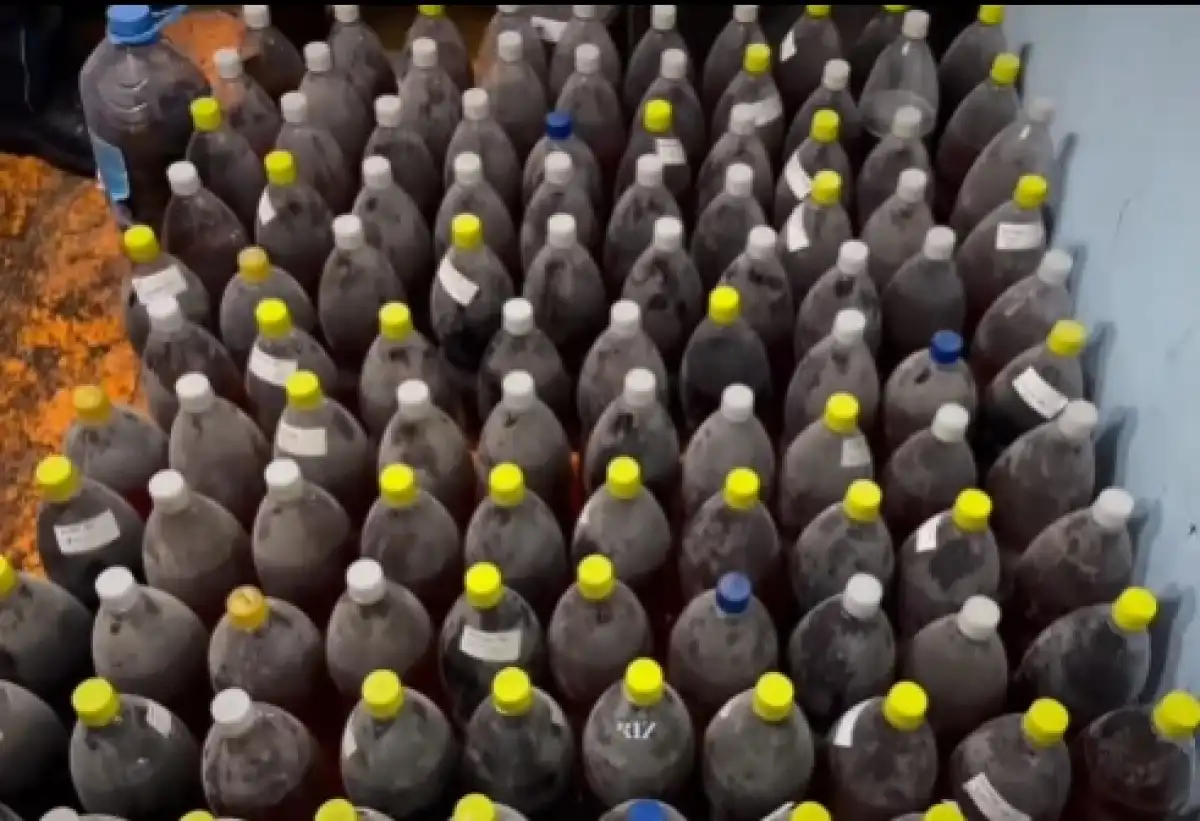 Элитный алкоголь разливал в своем доме казахстанец – ВИДЕО