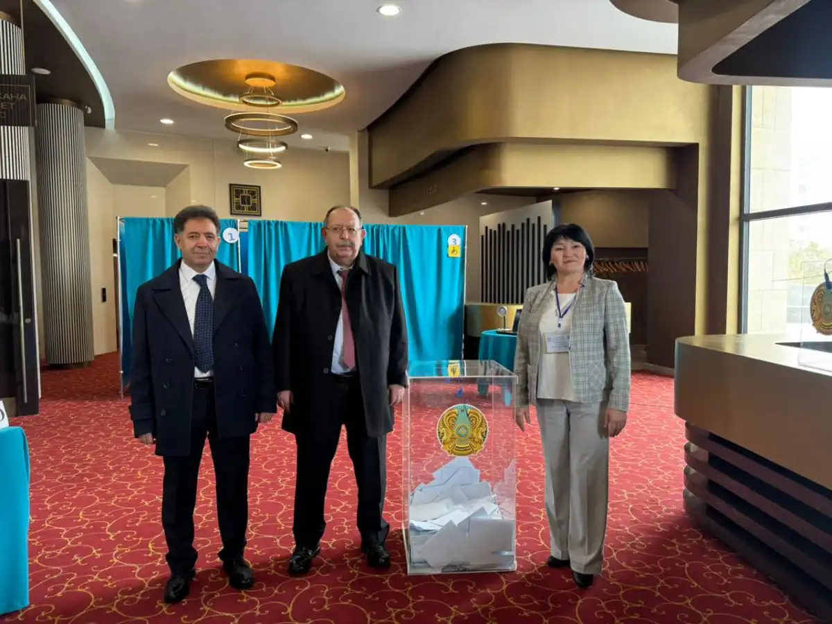 Председатель Высшего избирательного совета Турции отметил, что Казахстан качественно подготовился к проведению референдума