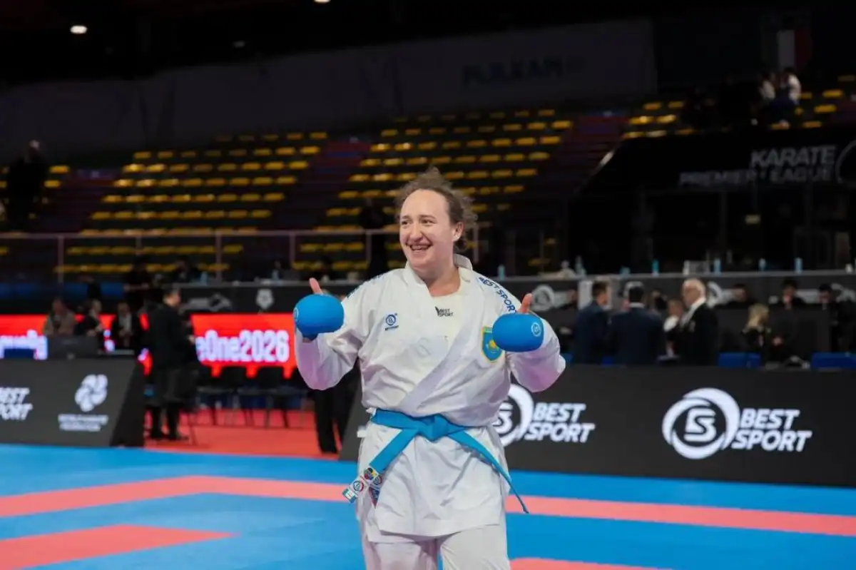 Каратистка Софья Берульцева вновь выиграла турнир серии Премьер-лиги