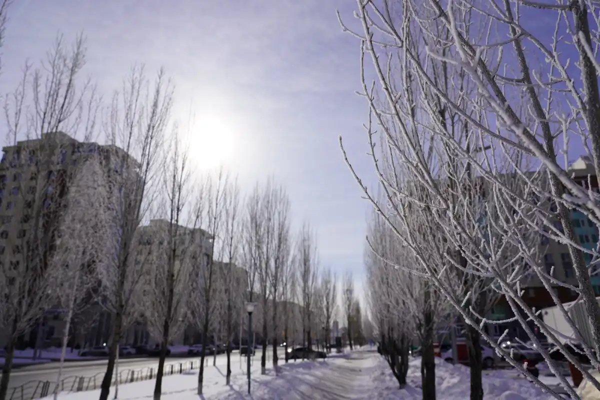Столбики термометра поднимутся до +7 °C в Астане