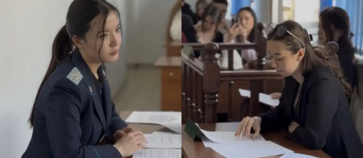 Показательный судебный процесс для студентов прошел в Esil University