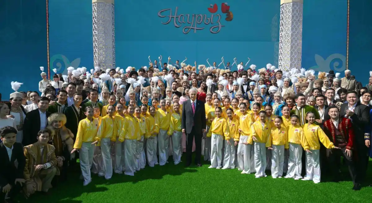 Токаев посетил концерт по случаю праздника Наурыз