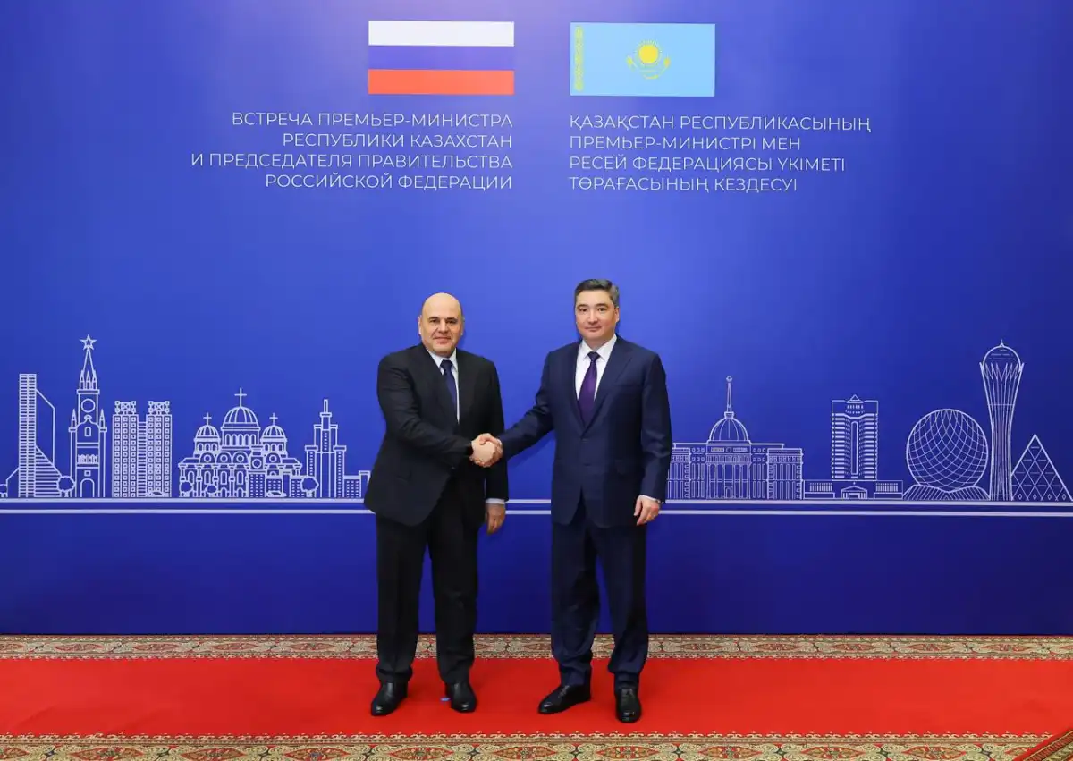 Олжас Бектенов и Михаил Мишустин обсудили торгово-экономическое сотрудничество