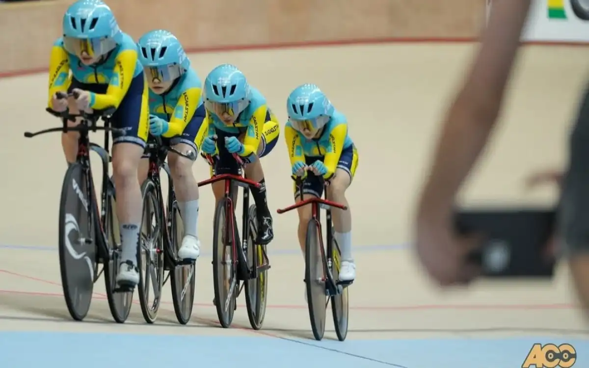 Казахстан завоевал первую медаль на чемпионате Азии по велоспорту на треке